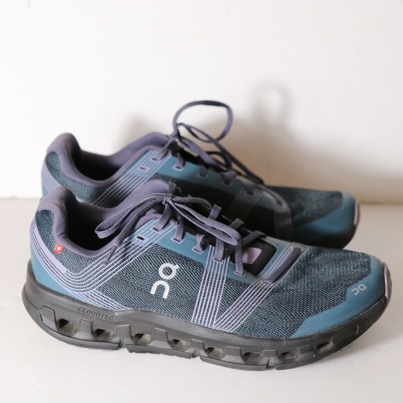 On Running Mens On Cloudgo Storm Magnet Running Shoes 10 Blue Athletic